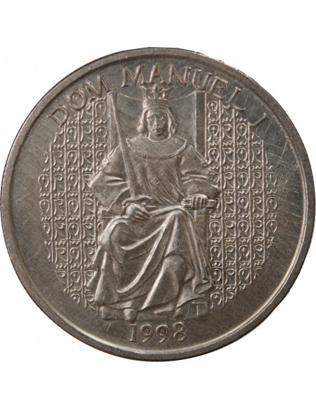 PORTUGAL - 1000 ESCUDOS ARGENT 1998 - MANUEL I