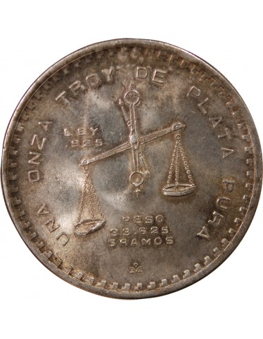 MEXIQUE, CASA DE MONEDA - 1 ONCE ARGENT 1979 Mo MEXICO