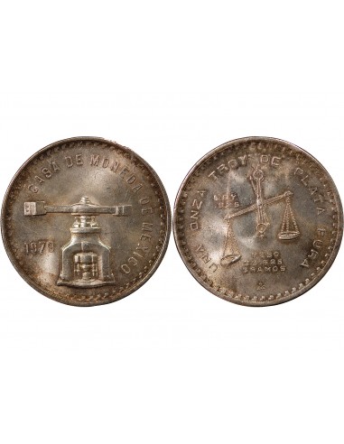 MEXIQUE, CASA DE MONEDA - 1 ONCE ARGENT 1979 Mo MEXICO