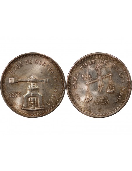 MEXIQUE, CASA DE MONEDA - 1 ONCE ARGENT 1979 Mo MEXICO