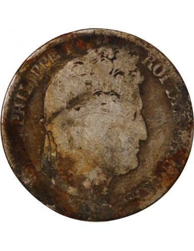 LOUIS PHILIPPE﻿ - 1 FRANC ARGENT 1848 A PARIS