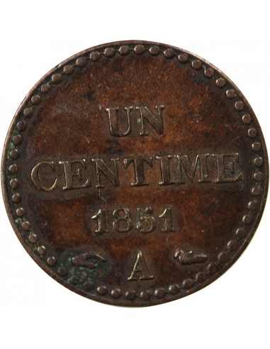 IIe REPUBLIQUE - CENTIME DUPRÉ - 1851 A PARIS