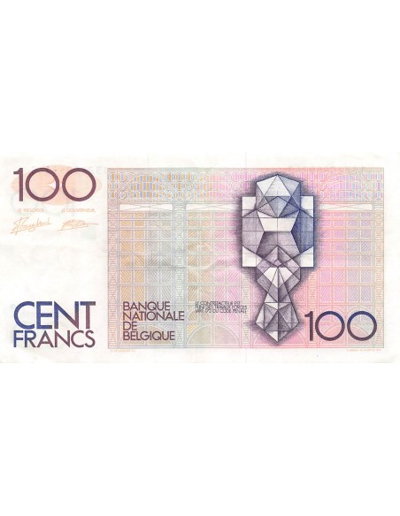 BELGIQUE - 100 FRANCS ND (1989-1994)