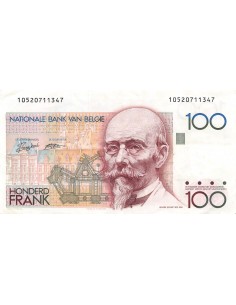 BELGIQUE - 100 FRANCS ND (1989-1994) 2