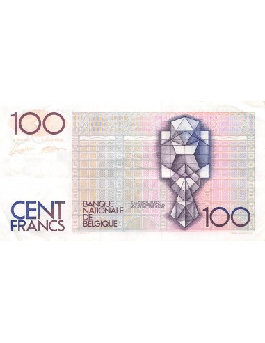 BELGIQUE - 100 FRANCS ND (1989-1994)