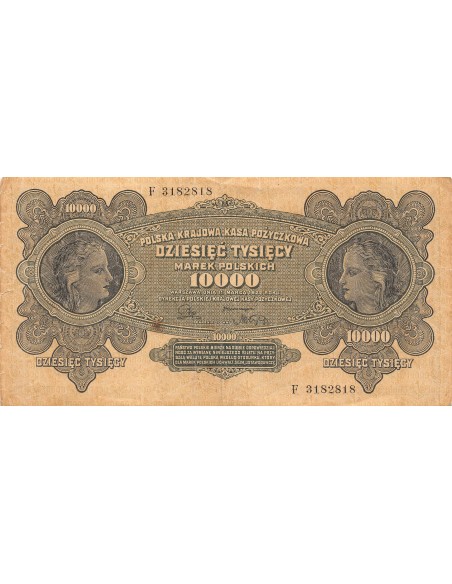 POLOGNE - 10000 MAREK 11/03/1922