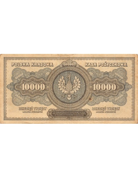 POLOGNE - 10000 MAREK 11/03/1922