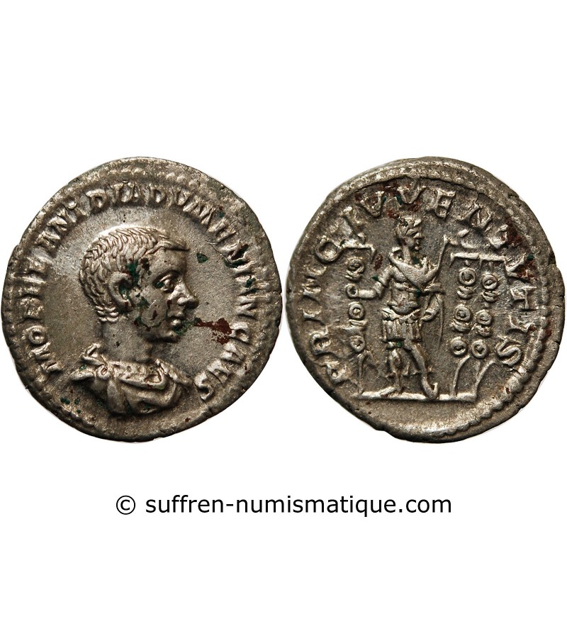 DIADUMENIEN - DENIER ARGENT 217