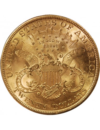 ETATS UNIS, LIBERTY EAGLE - 20 DOLLARS 1904, PHILADELPHIE