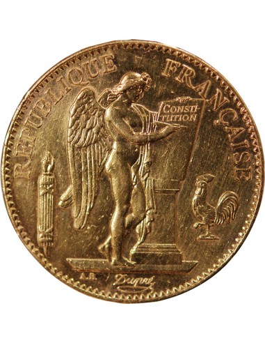 GENIE - 100 FRANCS OR 1911 A PARIS "Liberté Egalité Fraternité"﻿