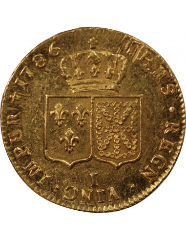 LOUIS XVI - DOUBLE LOUIS D'OR 1786 I LIMOGES