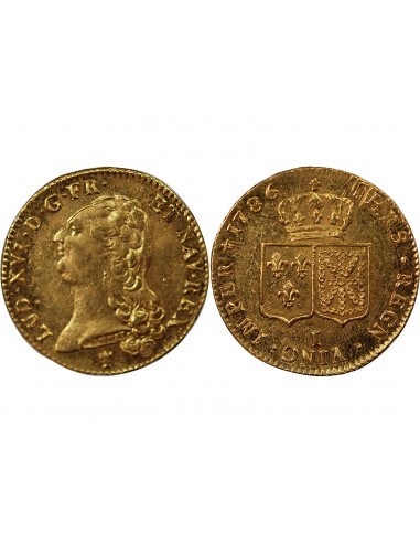 LOUIS XVI - DOUBLE LOUIS D'OR 1786 I LIMOGES