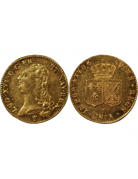 LOUIS XVI - DOUBLE LOUIS D'OR 1786 I LIMOGES