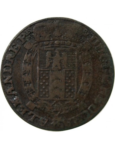 Suisse Louis-Alexandre Berthier 1/2 Batzen Billon 1807