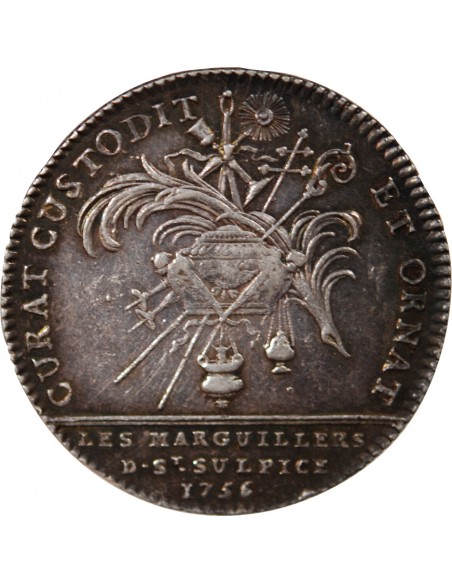 1 jeton Argent 1756