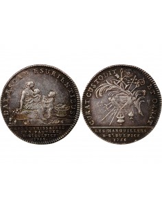 1 jeton Argent 1756 2