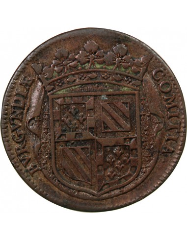 ETATS DE BOURGOGNE - JETON CUIVRE - 1659, PAIX DES PYRENEES