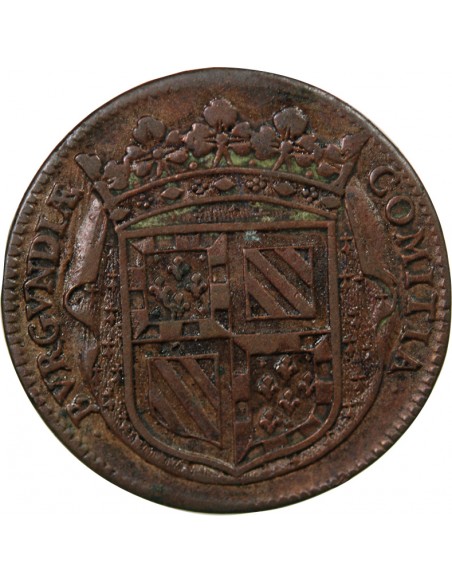 ETATS DE BOURGOGNE - JETON CUIVRE - 1659, PAIX DES PYRENEES