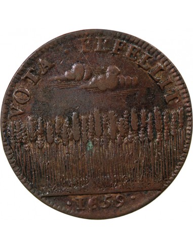 ETATS DE BOURGOGNE - JETON CUIVRE - 1659, PAIX DES PYRENEES