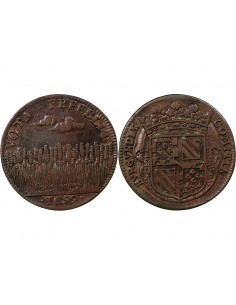 ETATS DE BOURGOGNE - JETON CUIVRE - 1659, PAIX DES PYRENEES 2