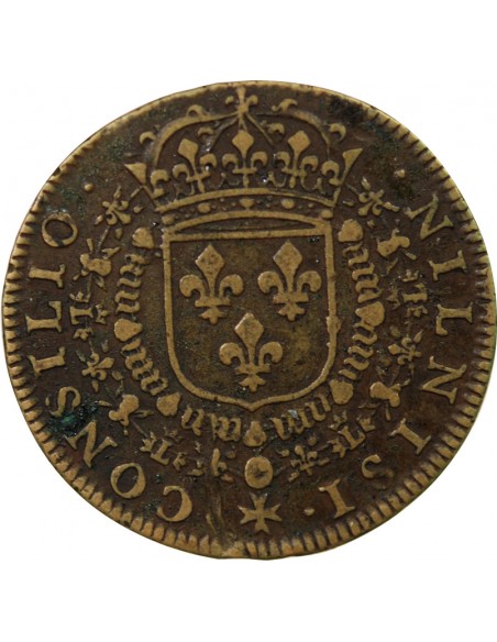 Louis XIV 1 jeton Laiton