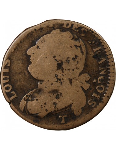 LOUIS XVI, CONSTITUTION - 12 DENIERS T NANTES