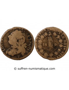 LOUIS XVI, CONSTITUTION - 12 DENIERS T NANTES