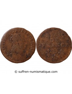 Louis XIV 1 liard Cuivre 1655-1658 Vimy