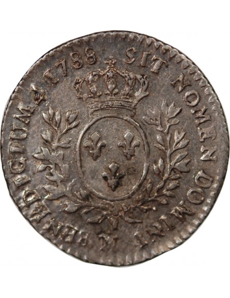 Louis XVI 01-oct ecu Argent 1788 MA Marseille