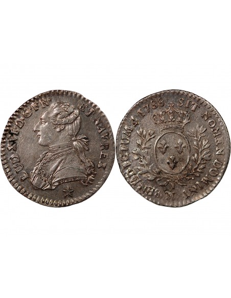 Louis XVI 01-oct ecu Argent 1788 MA Marseille