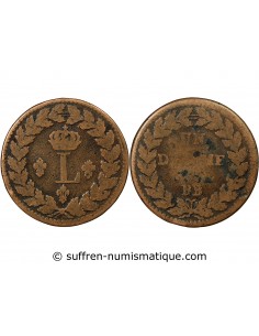 LOUIS XVIII - DECIME Siège de Strasbourg 1815 BB avec points