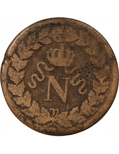 NAPOLEON I - DECIME Siège de Strasbourg 1814 BB avec points