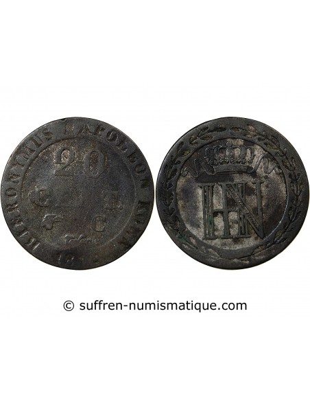 Allemagne Jérôme Bonaparte 20 centimes Billon 1812 A Clausthal