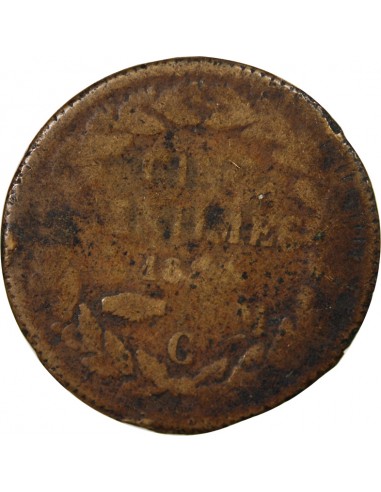Monaco Honoré V 5 centimes Bronze 1837