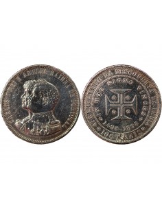 Portugal Carlos Ier 1000 reis Argent 1898 Lisbonne 2