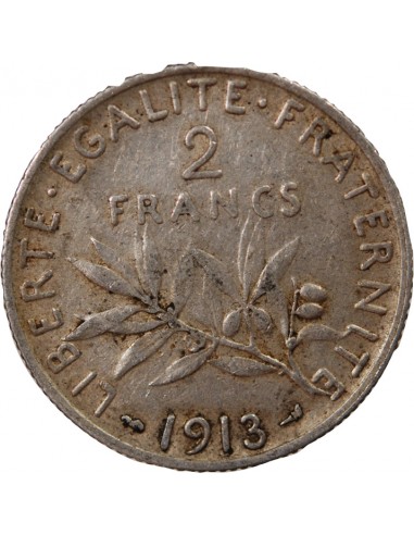 SEMEUSE - 2 FRANCS ARGENT 1913