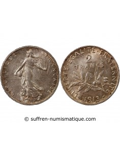 SEMEUSE - 2 FRANCS ARGENT 1913