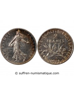 SEMEUSE - 2 FRANCS ARGENT 1913