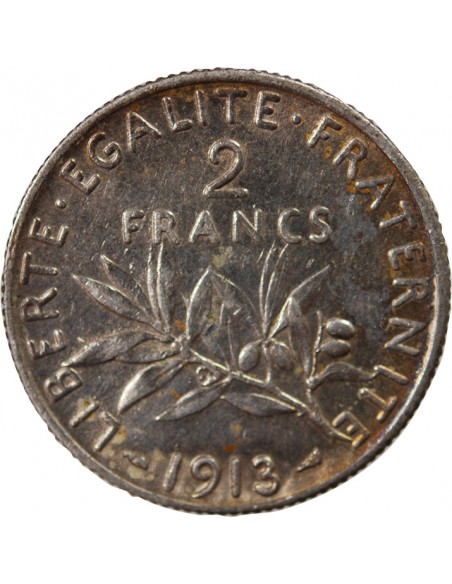 SEMEUSE - 2 FRANCS ARGENT 1913