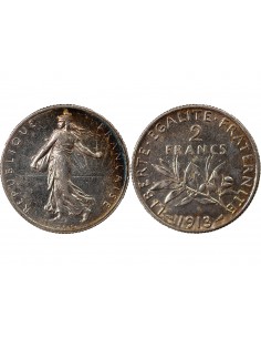 SEMEUSE - 2 FRANCS ARGENT 1913 2
