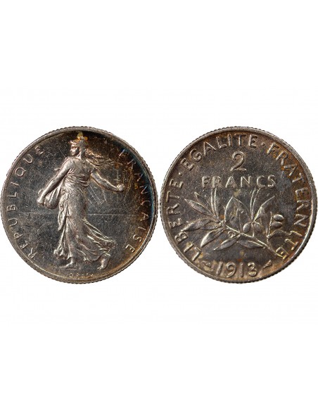 SEMEUSE - 2 FRANCS ARGENT 1913