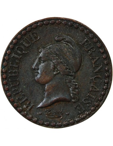 1 centime Bronze 1850 A Paris