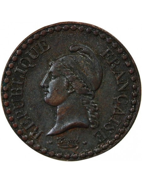 1 centime Bronze 1850 A Paris
