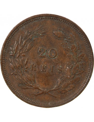Portugal Carlos Ier 20 reis Bronze 1892 Lisbonne