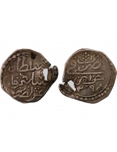 Empire Ottoman Sélim III 1/8 budju Argent 1209 (1794-1795) 2