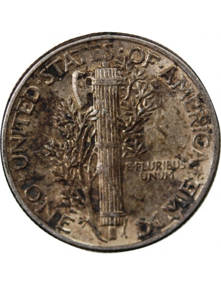 USA 10 Cents Argent 1940 Philadelphie