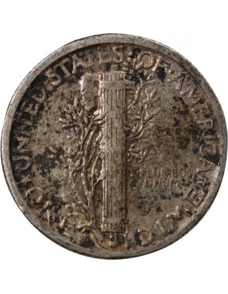 USA 10 Cents Argent 1940 S San Francisco