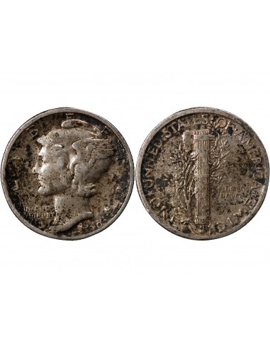 USA 10 Cents Argent 1940 S San Francisco