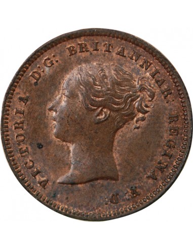 Grande Bretagne Victoria, Reine 1/2 farthing Cuivre 1839 Londres