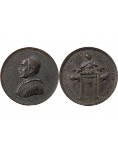 Vatican Léon XIII 1 médaille Bronze 1900 2
